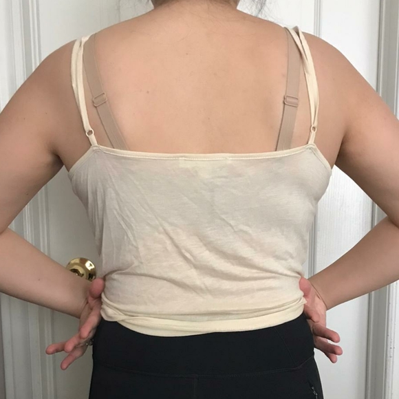 F21 Cream Knot Crop Top - Picture 10 of 10